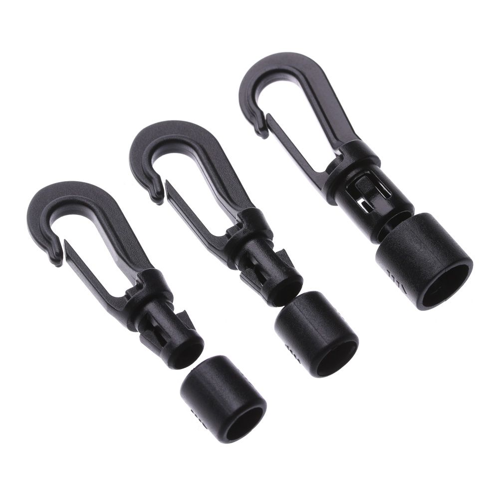 5/10pcs Plastic Snap Hook Clip - Fishing Kayak Sit On Top ulasan dan harga