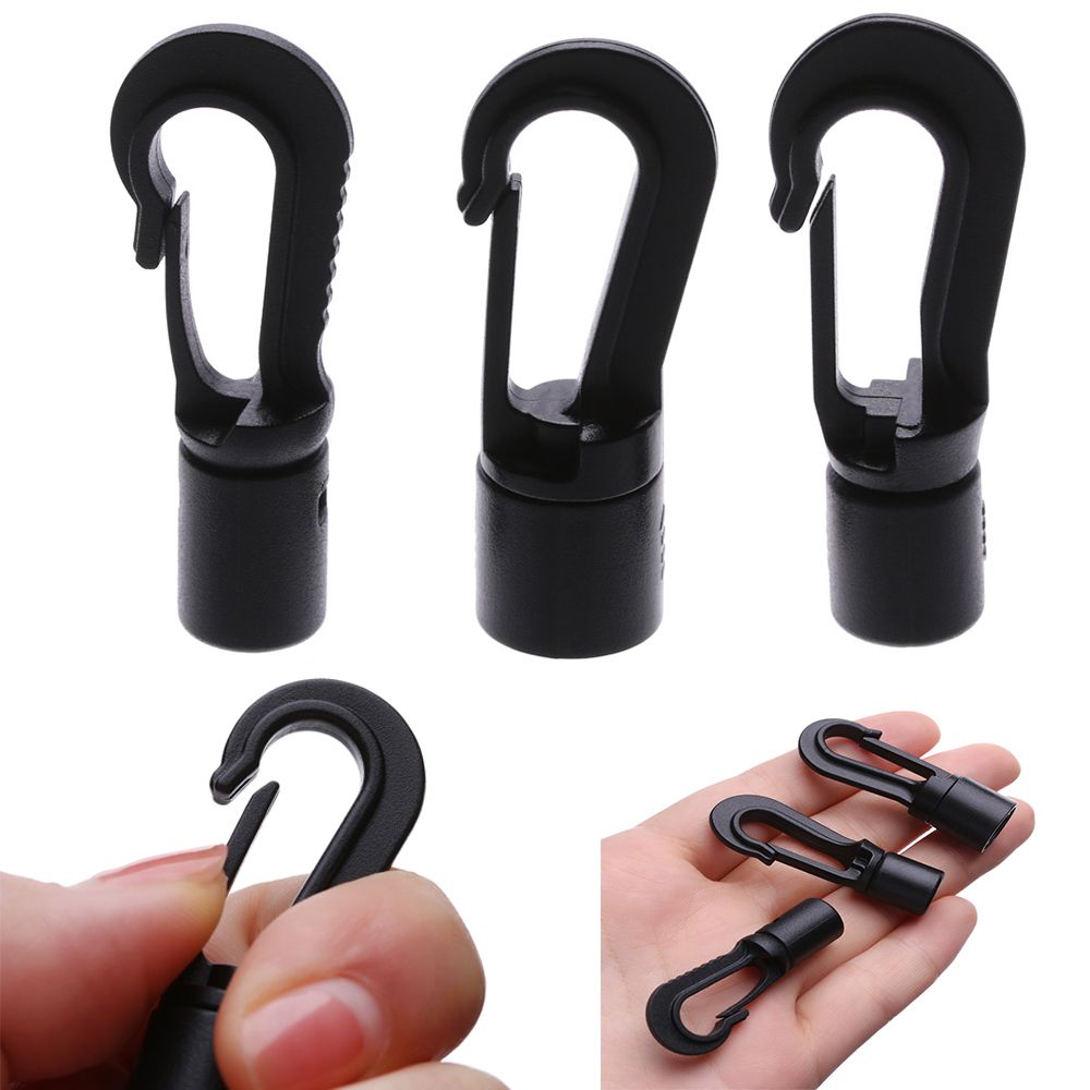 5/10pcs Plastic Snap Hook Clip - Fishing Kayak Sit On Top ulasan dan harga