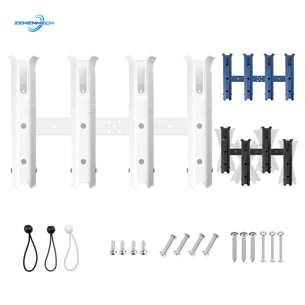 Adjustable Four Pole Plastic F - Fishing Kayak Rod Holder ulasan dan harga