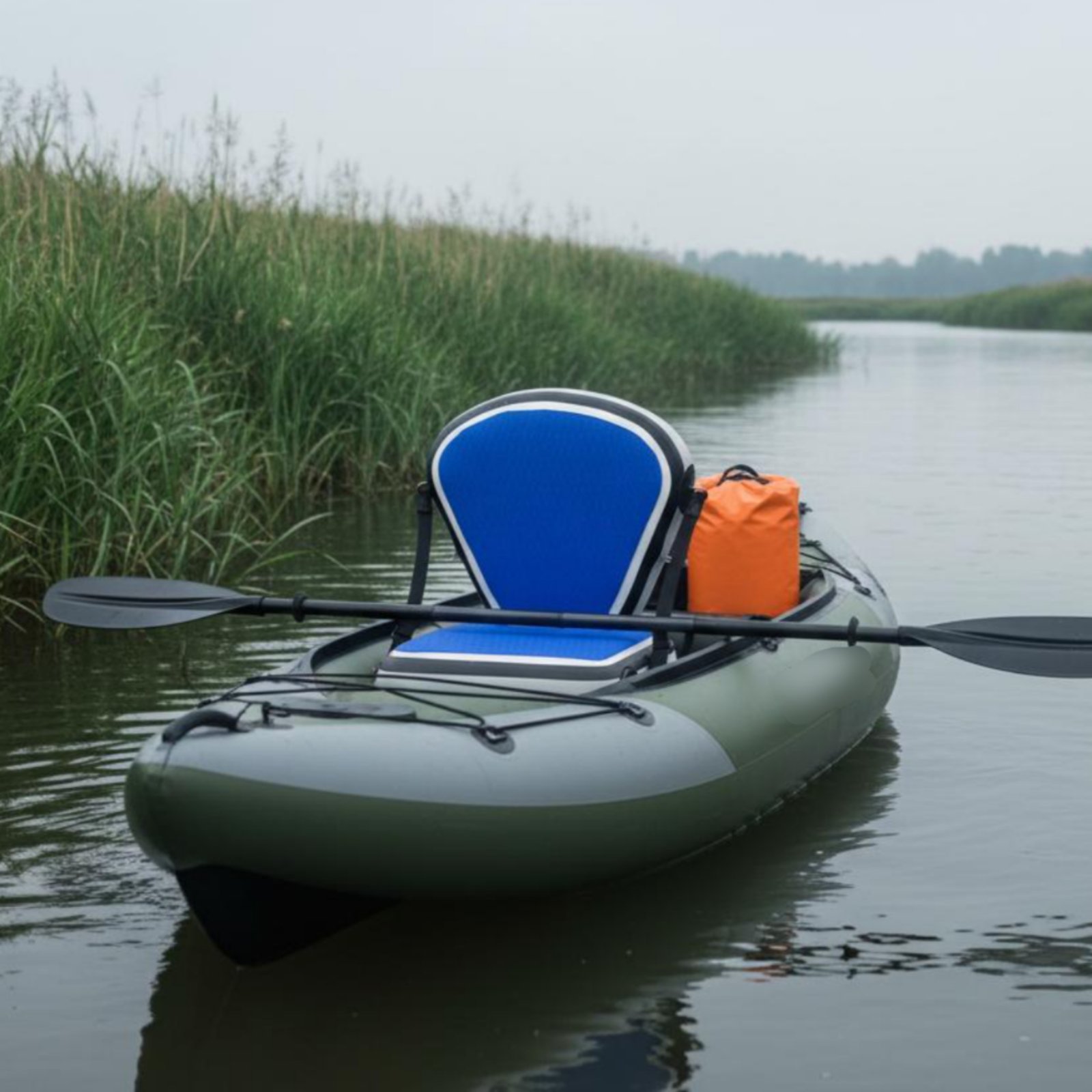 Inflatable Kayak Seat Backrest - Fishing Kayak Seat ulasan dan harga