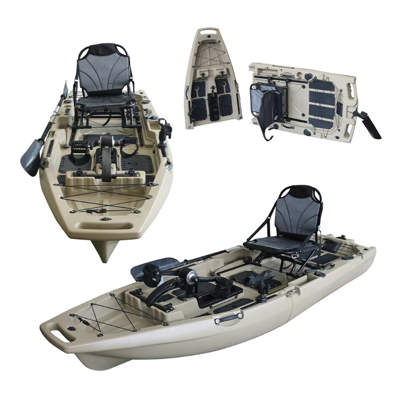 1 Person HDPE/PE Sit-On-Top CE - Fishing Kayak Paddle ulasan dan harga