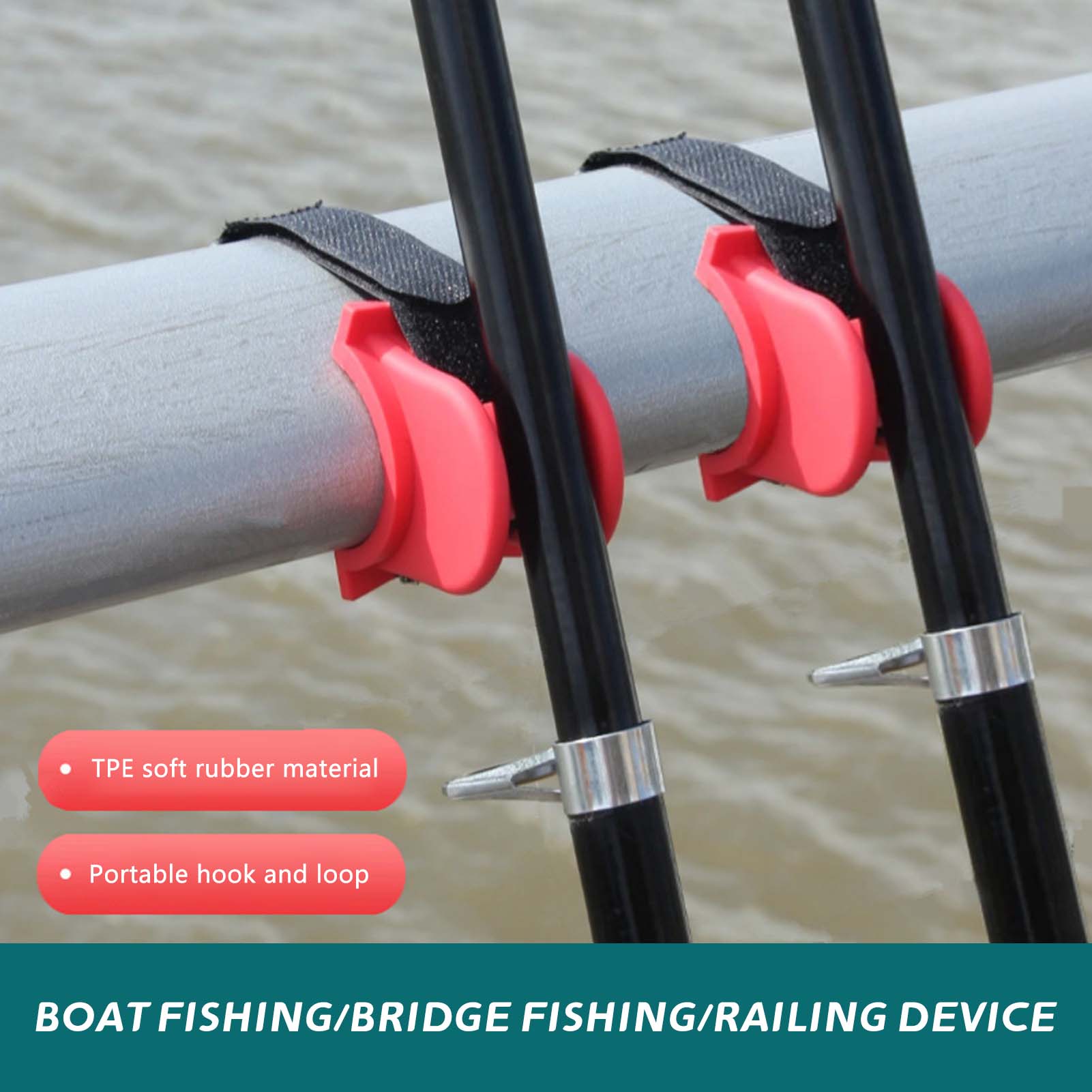 U-Shaped Boat Fishing Rod Hold - Fishing Kayak Rod Holder ulasan dan harga