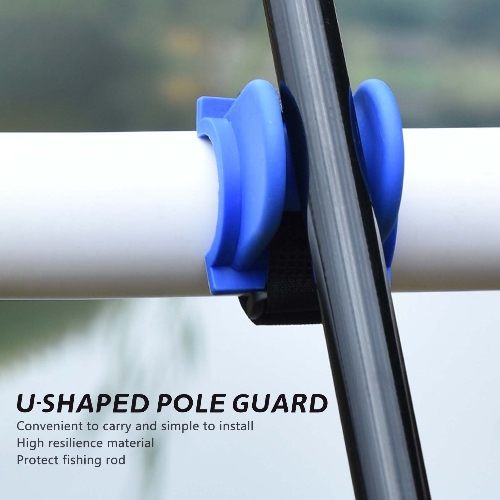 U-Shaped Boat Fishing Rod Hold - Fishing Kayak Rod Holder ulasan dan harga